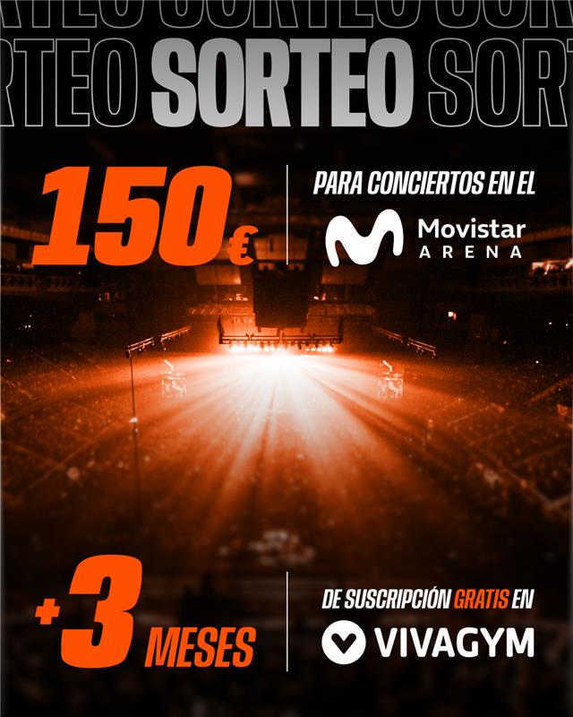 sorteo septiembre conciertos