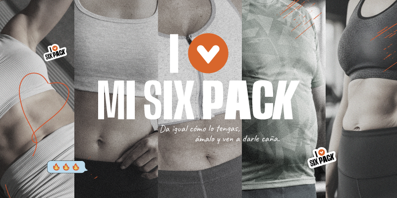 Banner campaña Love Six Pack